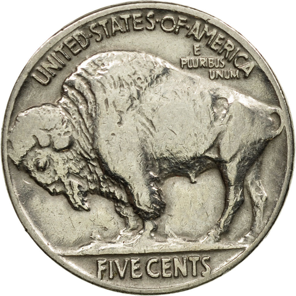Munten, Verenigde Staten, Buffalo Nickel, 5 Cents, 1937, U.S. Mint