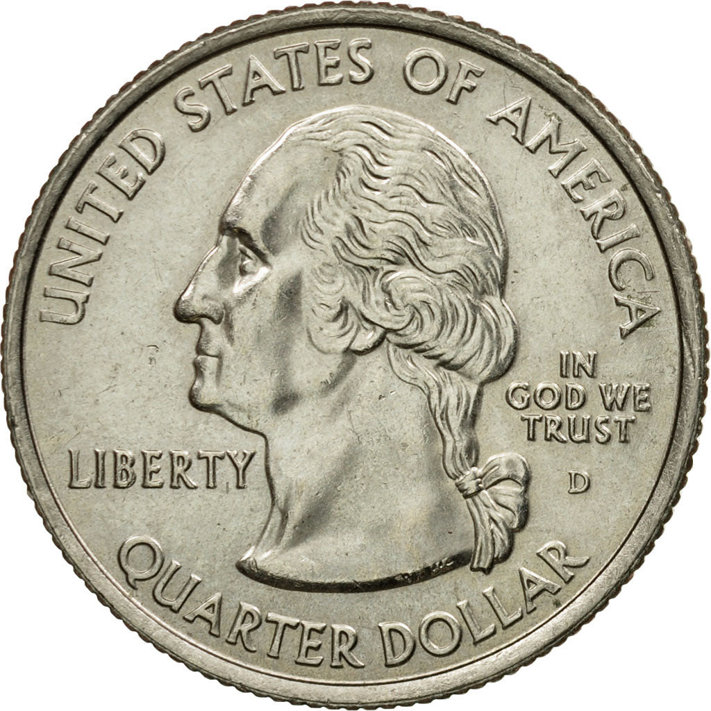 Moneta, USA, Quarter, 2008, U.S. Mint, Dahlonega, AU(50-53), Miedź-Nikiel