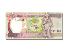 Malta, 2 Liri, KM #45b, UNC(65-70), A/13