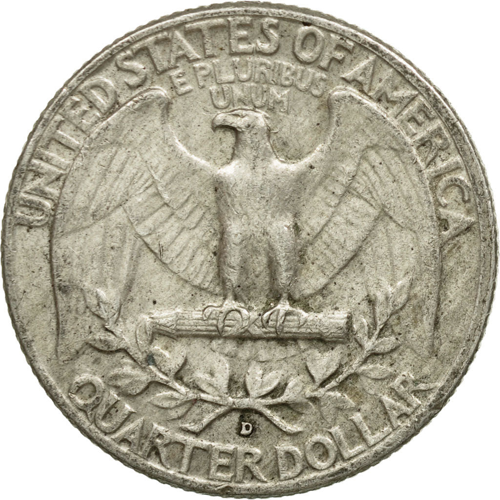 Coin, United States, Washington Quarter, Quarter, 1961, U.S. Mint, Denver