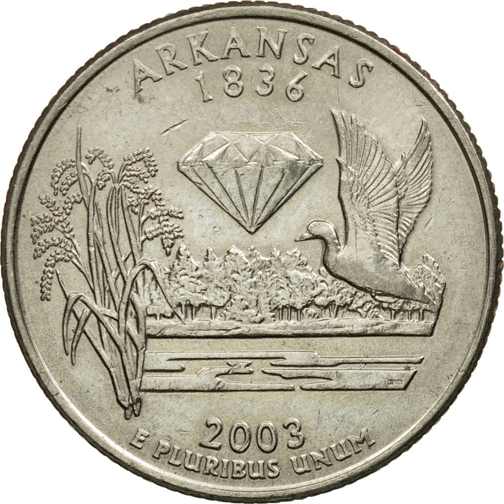 Coin, United States, Quarter, 2003, U.S. Mint, Denver, AU(50-53), Copper-Nickel