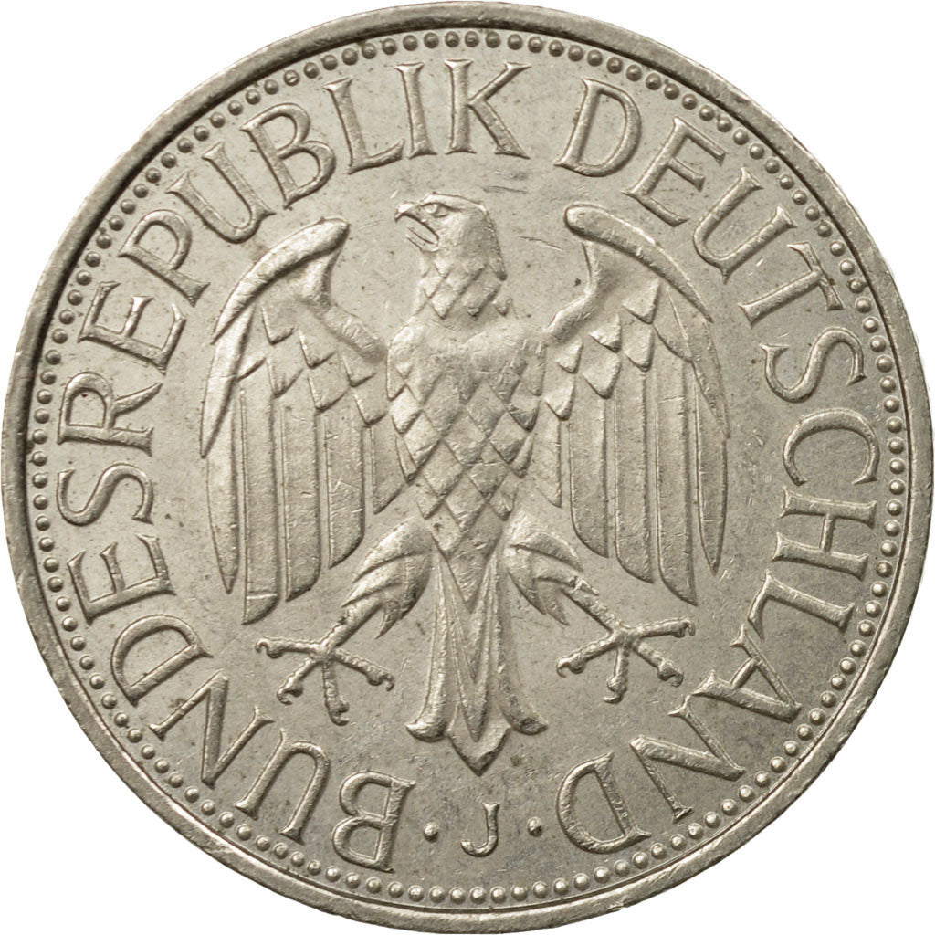 Munten, Federale Duitse Republiek, Mark, 1988, Hambourg, ZF, Copper-nickel