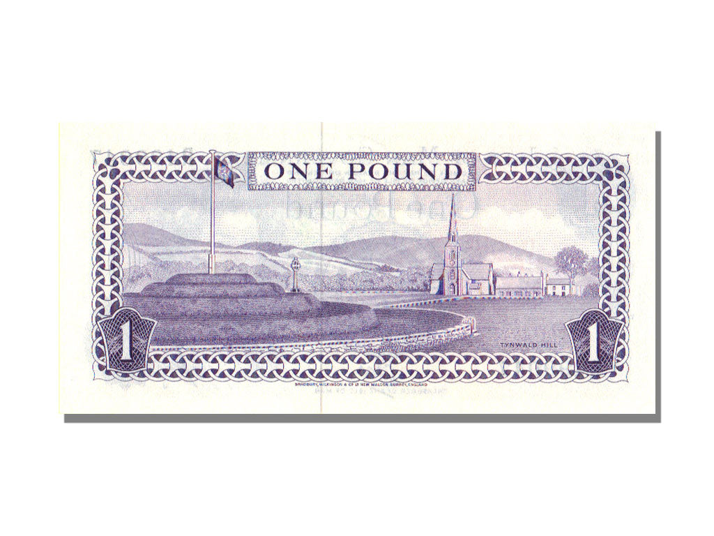 Isle of Man, 1 Pound, KM #34a, UNC(65-70), R