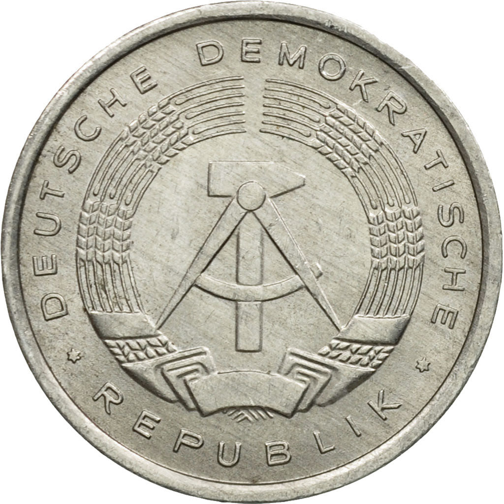Coin, GERMAN-DEMOCRATIC REPUBLIC, Pfennig, 1980, Berlin, AU(50-53), Aluminum