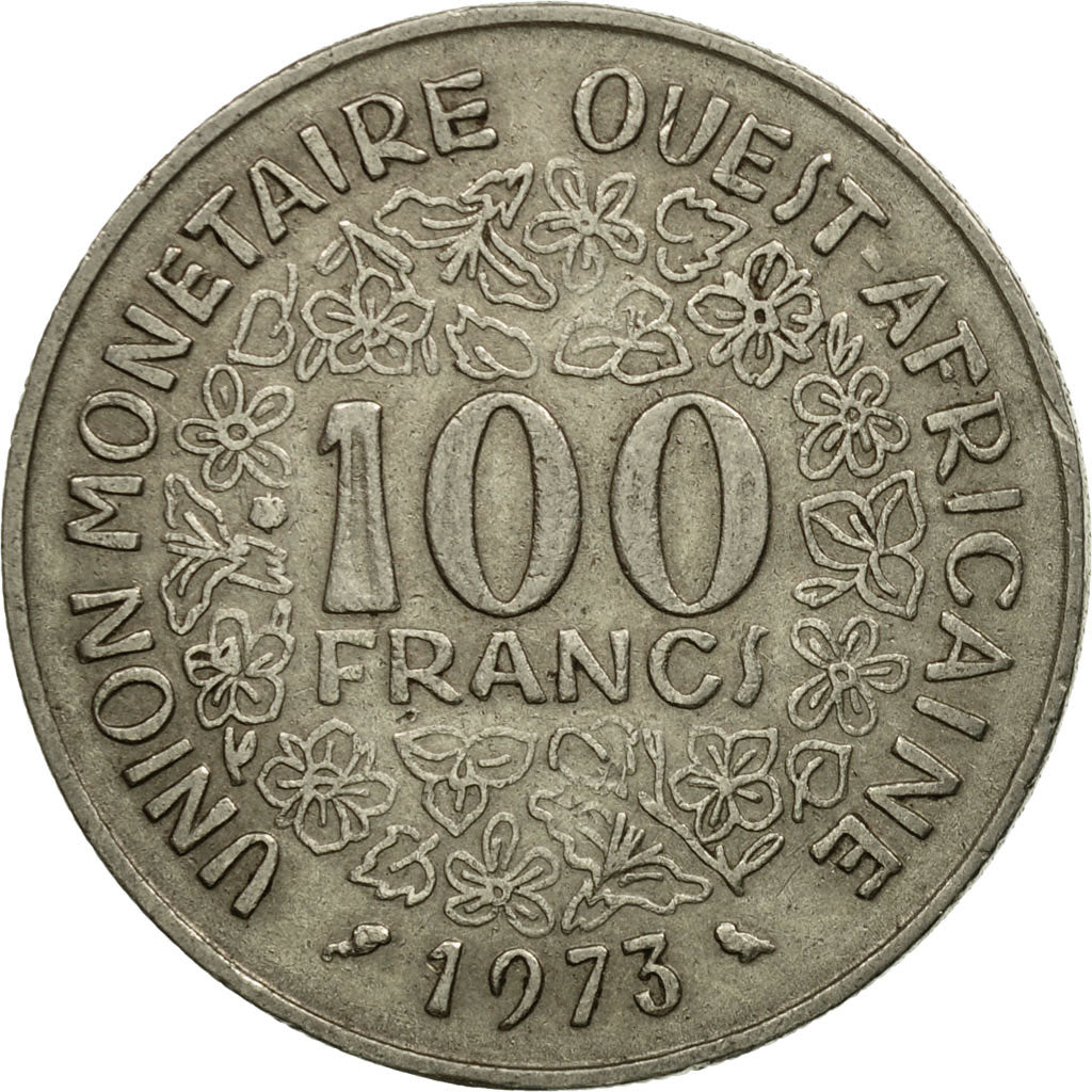 Monnaie, West African States, 100 Francs, 1973, Paris, TTB, Nickel, KM:4