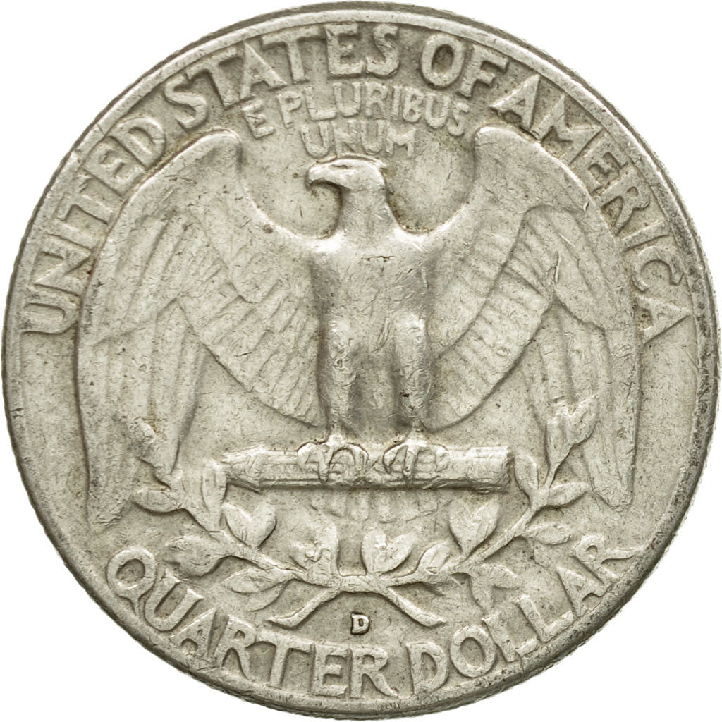 Coin, United States, Washington Quarter, Quarter, 1961, U.S. Mint, Denver