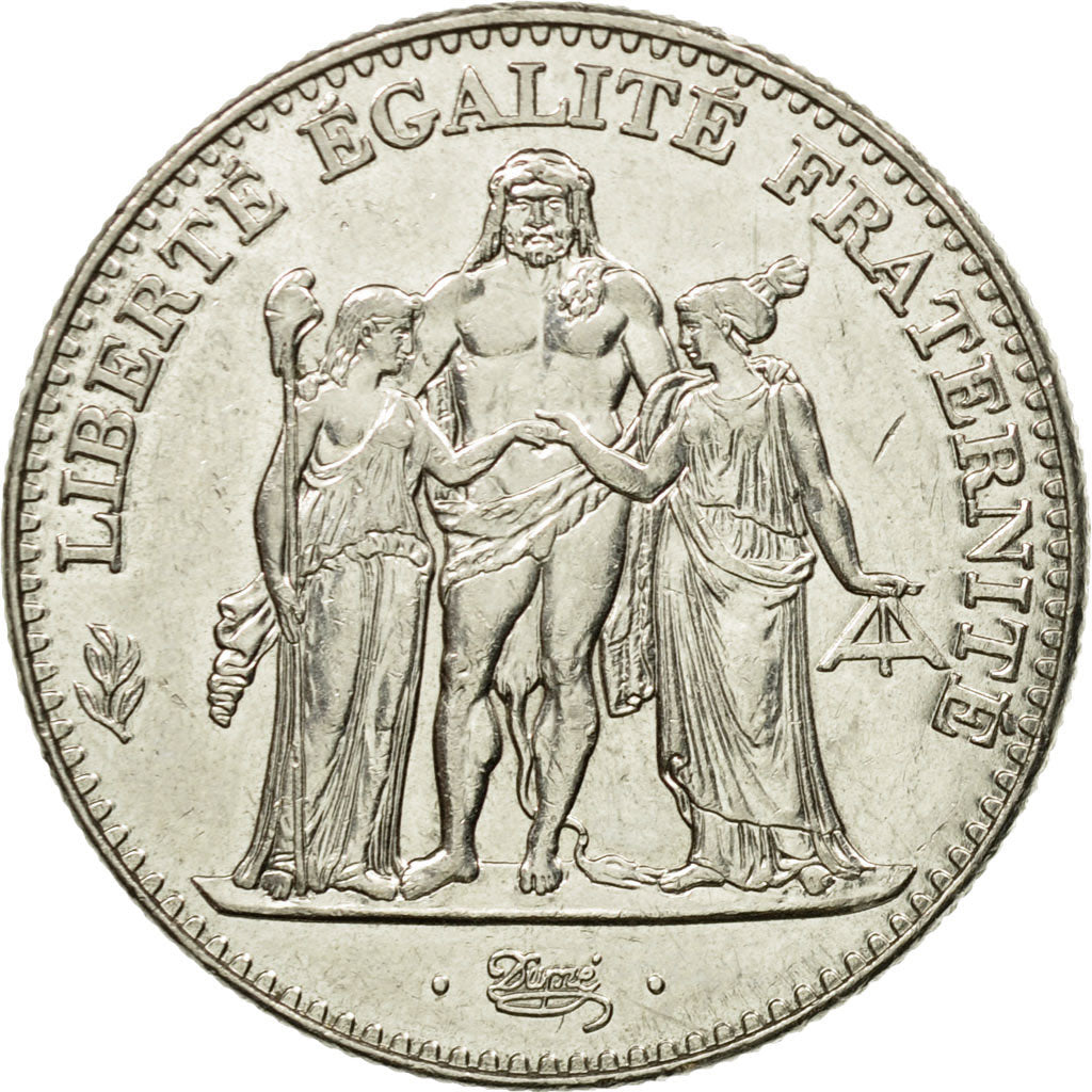 Coin, France, Hercule, 5 Francs, 1996, Paris, EF(40-45), Nickel, KM:1155