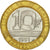 Moneda, Francia, Génie, 10 Francs, 1991, Paris, BC+, Bimetálico, KM:964.1