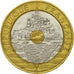 Monnaie, France, Mont Saint Michel, 20 Francs, 1993, Paris, TB+, Tri-Metallic