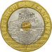 Monnaie, France, Mont Saint Michel, 20 Francs, 1993, Paris, TTB, Tri-Metallic