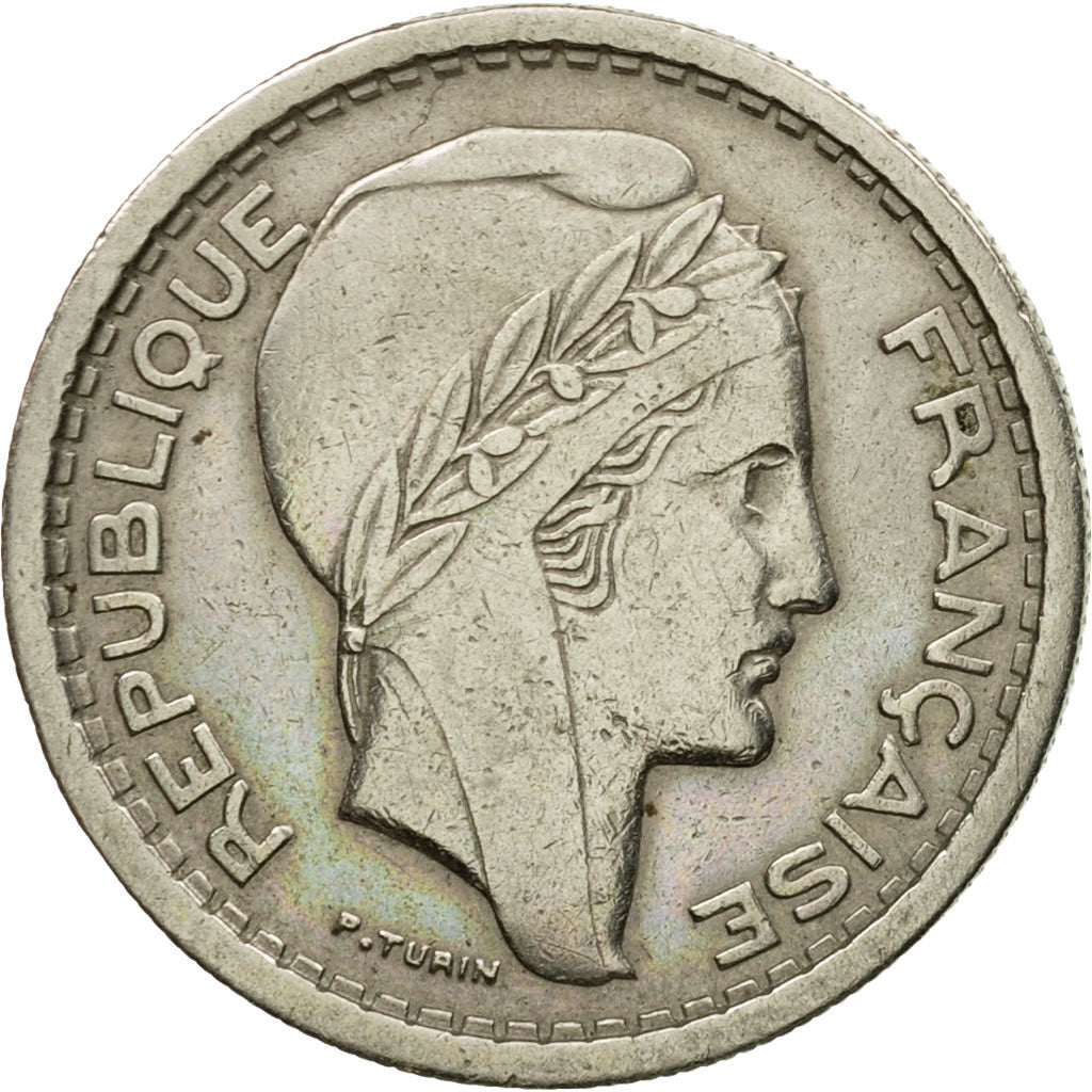Coin, Algeria, 20 Francs, 1949, Paris, VF(30-35), Copper-nickel, KM:91