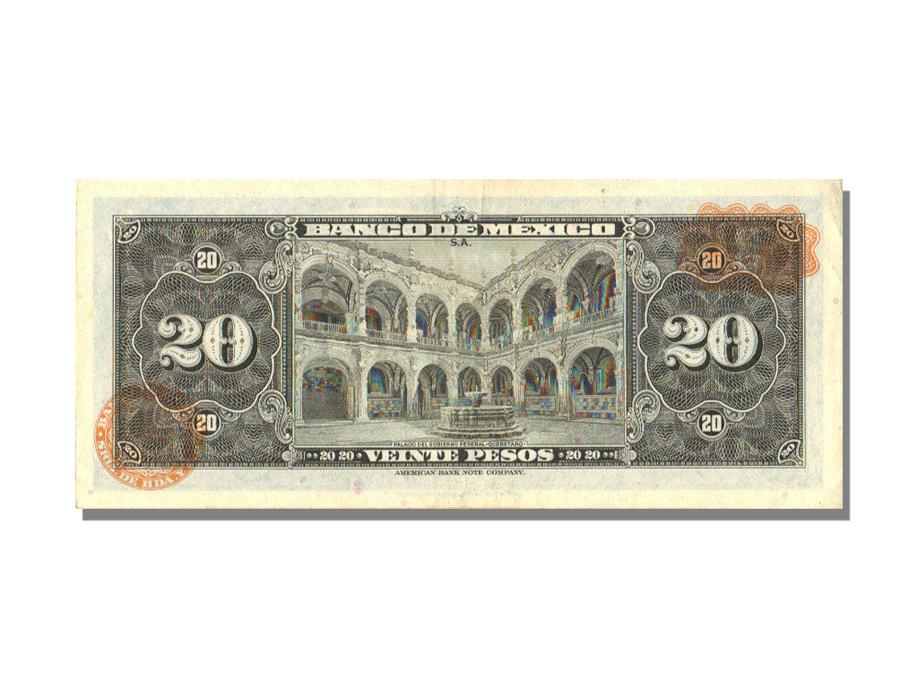 Mexico, 20 Pesos, 1970, KM #54p, 1970-07-22, UNC(63), V201729