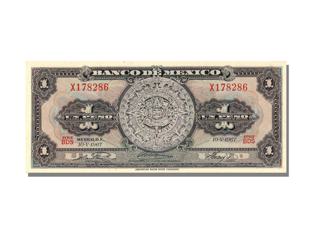Mexico, 1 Peso, 1967, 1967-05-10, UNC(65-70)