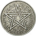 Coin, Morocco, Mohammed V, 2 Francs, 1951, Paris, EF(40-45), Aluminum, KM:47