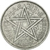 Coin, Morocco, Mohammed V, 2 Francs, 1951, Paris, VF(30-35), Aluminum, KM:47