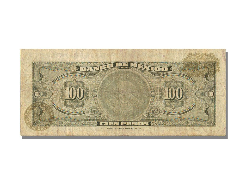 Mexico, 100 Pesos, 1972, KM #61h, 1972-12-29, EF(40-45), F8562493