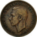 Moneta, Gran Bretagna, George VI, 1/2 Penny, 1939, BB, Bronzo, KM:844