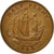 Coin, Great Britain, Elizabeth II, 1/2 Penny, 1963, EF(40-45), Bronze, KM:896