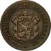 Coin, Luxembourg, William III, 2-1/2 Centimes, 1901, Utrecht, EF(40-45), Bronze