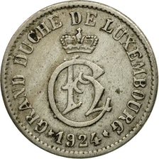 Coin, Luxembourg, Charlotte, 5 Centimes, 1924, VF(30-35), Copper-nickel, KM:33