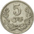 Münze, Luxemburg, Charlotte, 5 Centimes, 1924, SS, Copper-nickel, KM:33