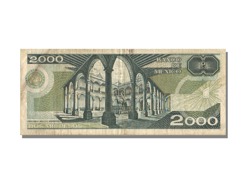 Mexico, 200 Pesos, 1989, 1989-03-28, EF(40-45), W 0268665