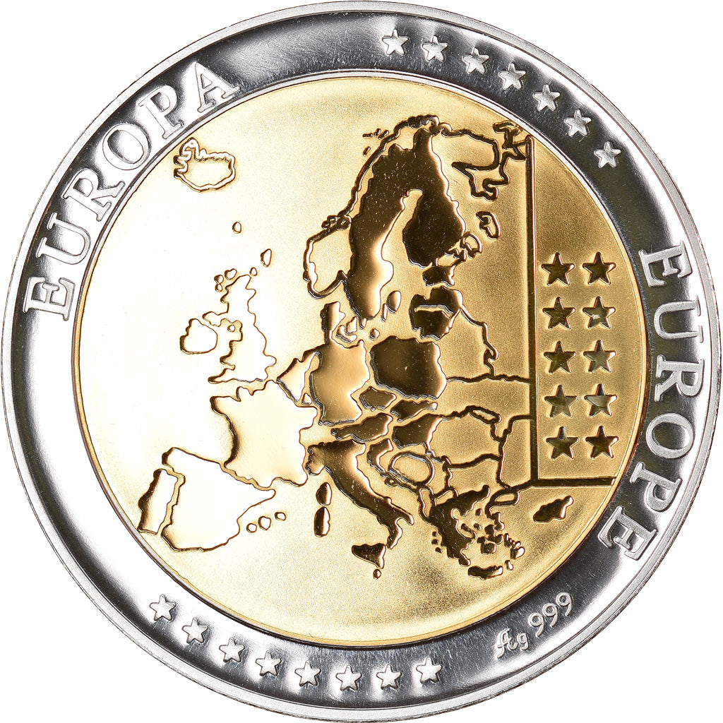Grèce, Médaille, Euro, Europa, FDC, Argent