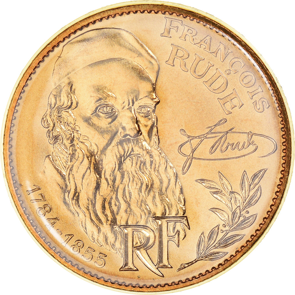 Moneta, Francja, François Rude, 10 Francs, 1984, Paris, FDC, MS(65-70)
