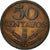 Coin, Portugal, 50 Centavos, 1971, EF(40-45), Bronze, KM:596