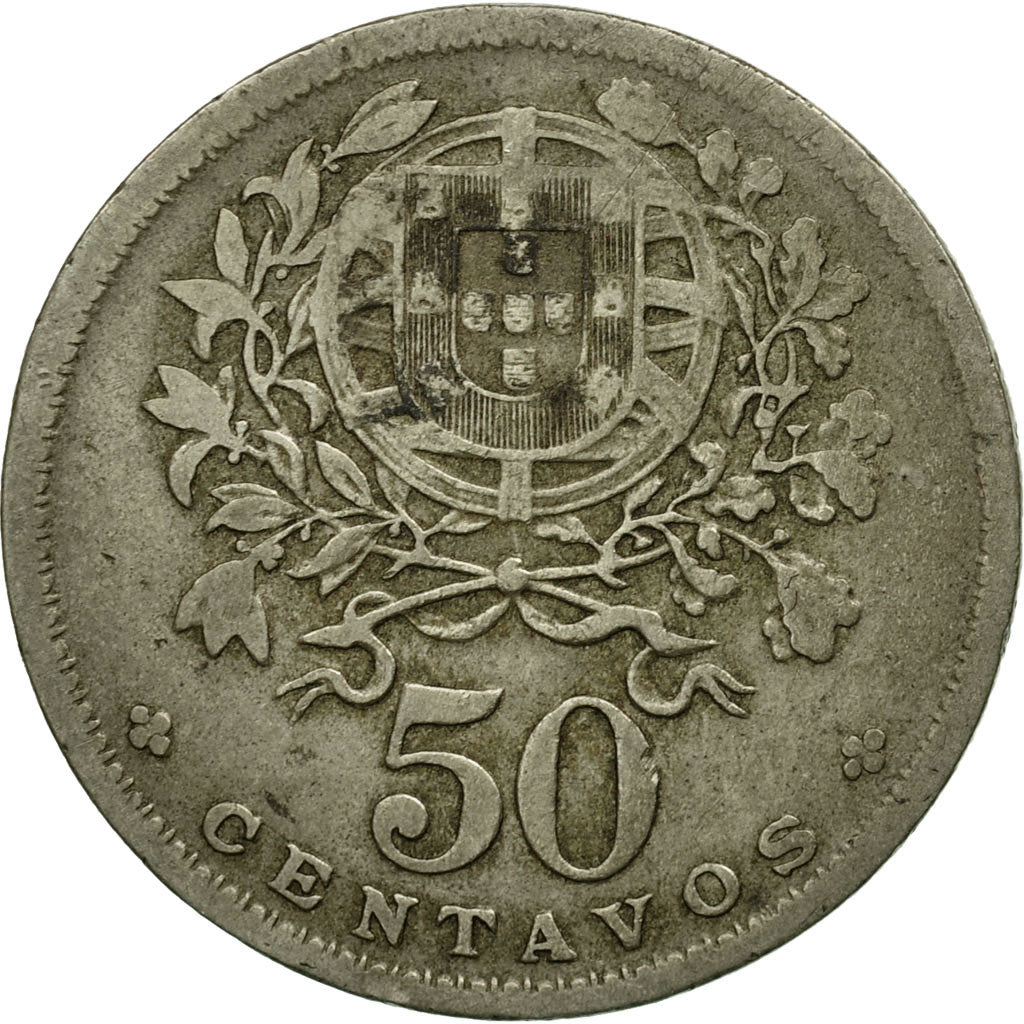 Coin, Portugal, 50 Centavos, 1952, EF(40-45), Copper-nickel, KM:577