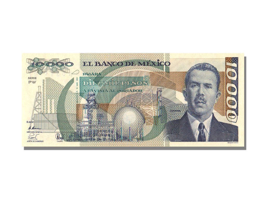 Messico, 10,000 Pesos, 1991, 1991-05-16, FDS