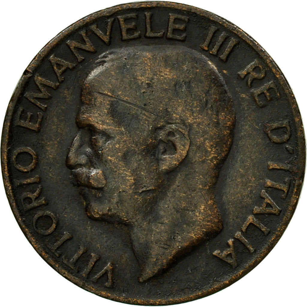 Moneta, Włochy, Vittorio Emanuele III, 5 Centesimi, 1933, Rome, EF(40-45)