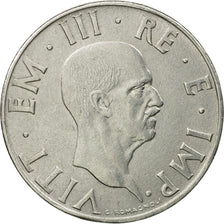 Coin, Italy, Vittorio Emanuele III, 2 Lire, 1940, Rome, AU(50-53), Stainless