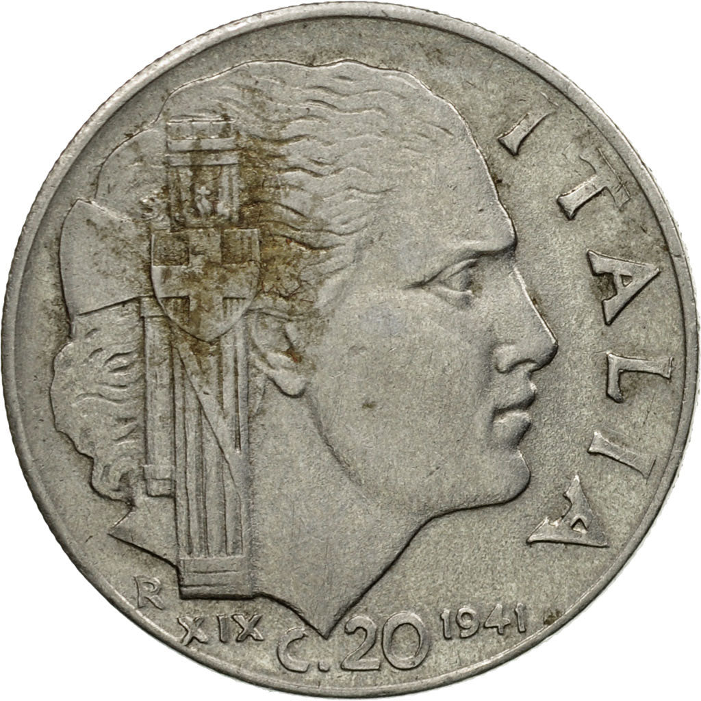 Coin, Italy, Vittorio Emanuele III, 50 Centesimi, 1941, Rome, VF(20-25)