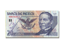 Mexico, 20 Pesos, 1999, KM #106d, 1999-04-23, UNC(63), V 9816411