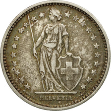 Coin, Switzerland, 2 Francs, 1907, Bern, EF(40-45), Silver, KM:21