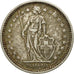 Coin, Switzerland, 2 Francs, 1907, Bern, EF(40-45), Silver, KM:21