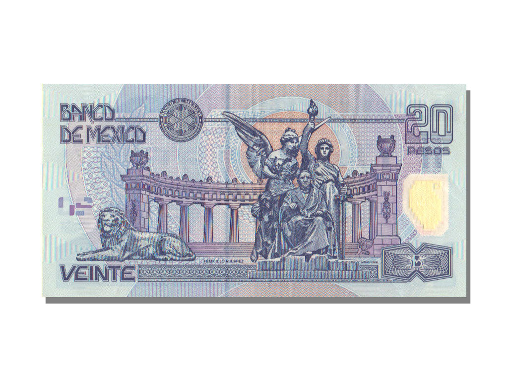 Mexico, 20 Pesos, 2001, KM #116b, 2001-05-17, UNC(65-70), P 9543461