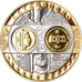 Luxemburg, Medaille, L'Europe, 2002, FDC, Zilver