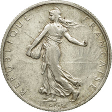 Coin, France, Semeuse, 2 Francs, 1913, Paris, VF(20-25), Silver, KM:845.1, Le