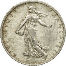 Monnaie, France, Semeuse, 2 Francs, 1916, Paris, TTB, Argent, KM:845.1, Le