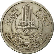 Coin, Tunisia, Muhammad al-Amin Bey, 100 Francs, 1950, Paris, EF(40-45)