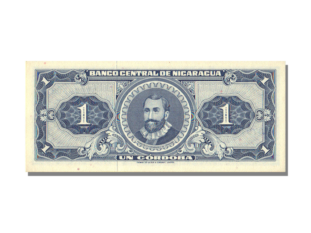 Nicaragua, 1 Córdoba, 1968, KM #115a, 1968-05-25, UNC(65-70), B