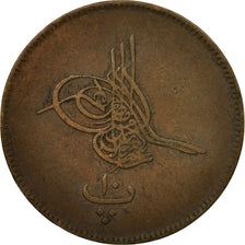 Moneta, Egitto, Abdul Aziz, 10 Para, 1864, BB, Bronzo, KM:241