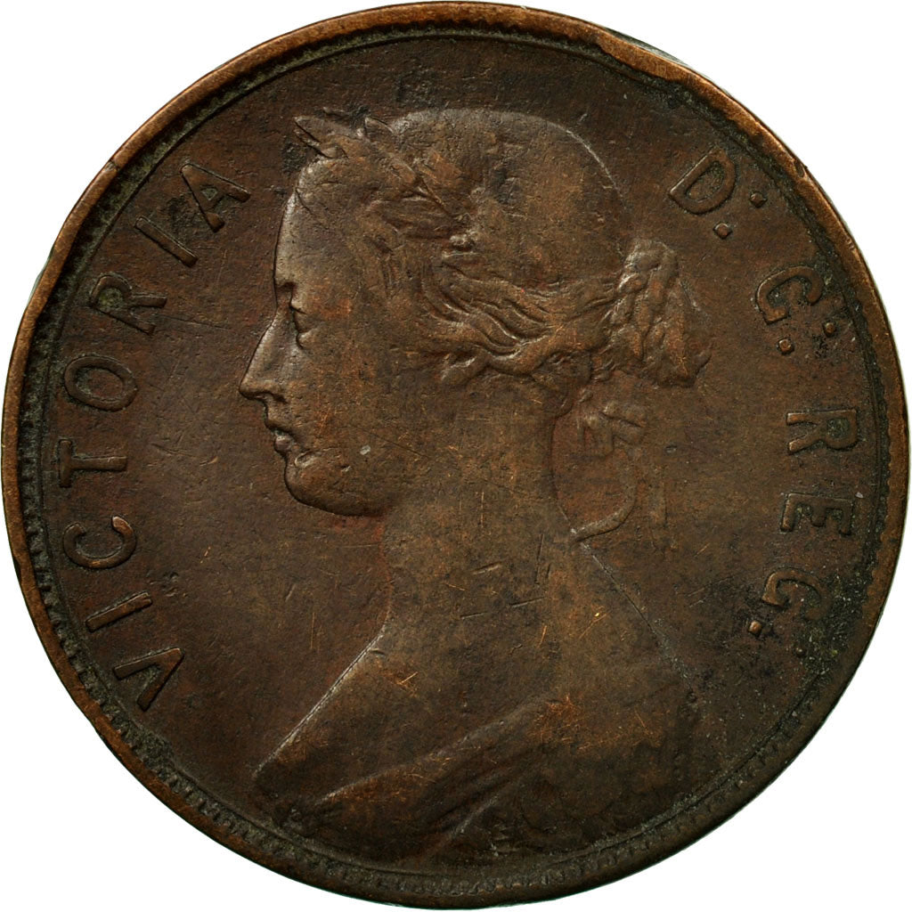Moneta, Terranova, Large Cent, 1865, BB, Bronzo, KM:1