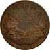 Coin, INDIA-BRITISH, 1/4 Anna, 1835, EF(40-45), Copper, KM:446.2