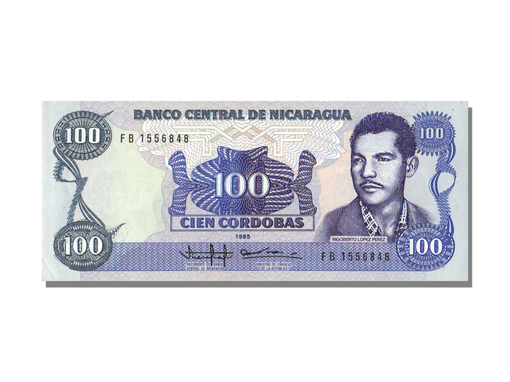 Nicaragua, 100 Córdobas, 1985, KM #154, UNC(65-70), FB