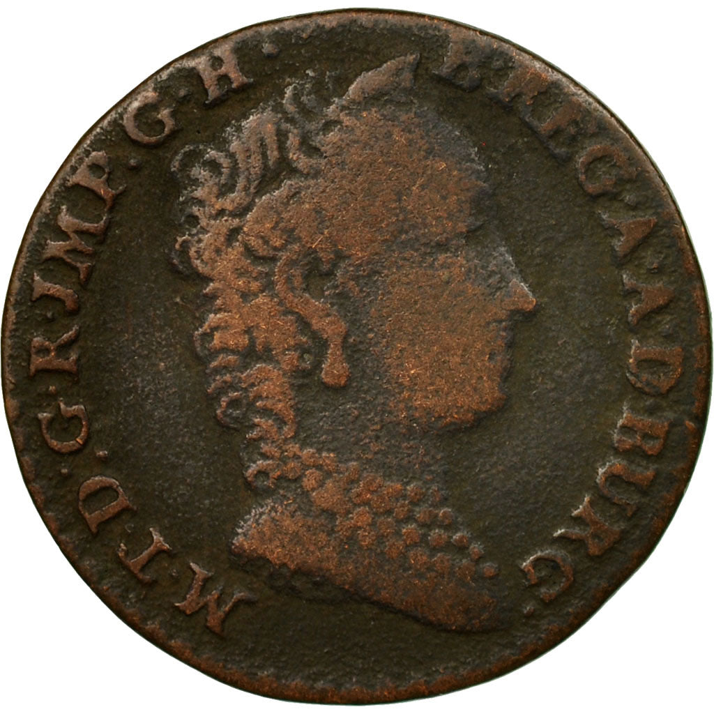 Coin, AUSTRIAN NETHERLANDS, Maria Theresa, Liard, Oord, 1750, Anvers, VF(30-35)