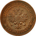 Moneda, Rusia, Nicholas II, Kopek, 1901, Saint-Petersburg, MBC, Cobre, KM:9.2