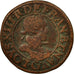 Munten, Frankrijk, Louis XIII, Double tournois, buste enfantin, Double Tournois
